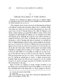 Canales de la Sierra. Su fuero antiguo / Fidel Fita | Biblioteca Virtual Miguel de Cervantes