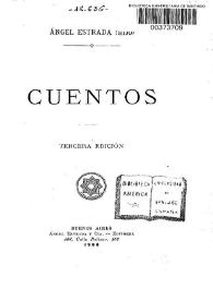Cuentos / Ángel Estrada | Biblioteca Virtual Miguel de Cervantes