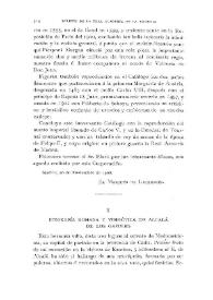 Epigrafía romana y visigótica de Alcalá de los Gazules / Enrique Romero de Torres | Biblioteca Virtual Miguel de Cervantes