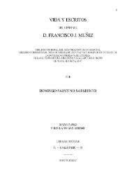 Vida y escritos del coronel D. Francisco J. Muñiz / por Domingo Faustino Sarmiento | Biblioteca Virtual Miguel de Cervantes