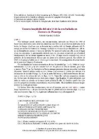 Tessera hospitalis del año 14 de la era hallada en Herrera de Pisuerga / Antonio García y Bellido | Biblioteca Virtual Miguel de Cervantes