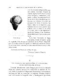 Vía romana de Santibáñez a Ciadoncha, en la provincia de Burgos / Amancio Rodríguez | Biblioteca Virtual Miguel de Cervantes