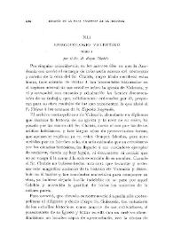 Episcopologio valentino. Tomo I, por el Dr. D. Roque Chabás / Manuel Pérez Villamil | Biblioteca Virtual Miguel de Cervantes