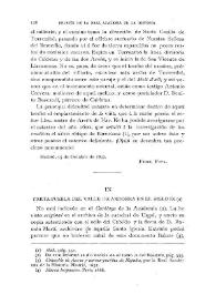 Carta-puebla del Valle de Andorra en el siglo IX / Dr. Jaime Catalá y Albosa | Biblioteca Virtual Miguel de Cervantes