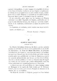 Archives marocaines (volumen XVII) / Francisco Codera | Biblioteca Virtual Miguel de Cervantes