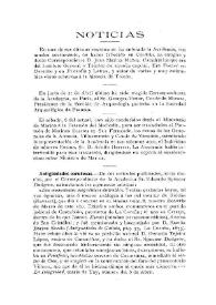 Boletín de la Real Academia de la Historia, tomo 58 (mayo 1911) Cuaderno V. Noticias. / Fidel Fita | Biblioteca Virtual Miguel de Cervantes