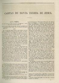 Cartas de Santa Teresa de Jesús | Biblioteca Virtual Miguel de Cervantes