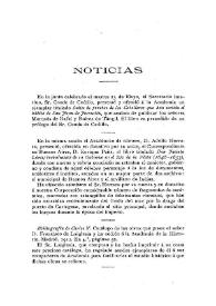 Boletín de la Real Academia de la Historia, tomo 58 (enero 1911) Cuaderno VI. Noticias / Fidel Fita Colomé | Biblioteca Virtual Miguel de Cervantes