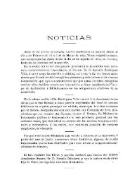 Boletín de la Real Academia de la Historia, tomo 59 (noviembre, 1911). Cuaderno V. Noticias / F.F. | Biblioteca Virtual Miguel de Cervantes