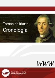 Tomás de Iriarte. Cronología / Jesús Pérez Magallón | Biblioteca Virtual Miguel de Cervantes