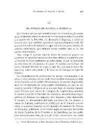 Vía romana de Segovia a Madrid / Antonio Blázquez | Biblioteca Virtual Miguel de Cervantes