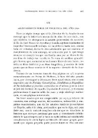 "Alistamiento noble de Mallorca del año 1762" / F. Fernández de Béthencourt | Biblioteca Virtual Miguel de Cervantes