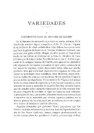 Documentos para la historia de Madrid [1585-1685] / Juan Pérez de Guzmán y Gallo | Biblioteca Virtual Miguel de Cervantes