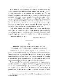 Hebilla epigráfica cristiana del siglo V, hallada en Ortigosa de Cameros (Logroño) / Juan Garín Modet | Biblioteca Virtual Miguel de Cervantes