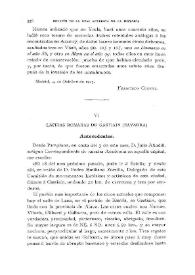 Lápidas romanas de Gastiain (Navarra) / Fidel Fita | Biblioteca Virtual Miguel de Cervantes