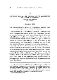 Don Diego Hurtado de Mendoza no fue el autor de "La Guerra de Granada". (Continuación) / Lucas de Torre y Franco-Romero | Biblioteca Virtual Miguel de Cervantes