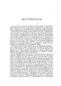 Boletín de la Real Academia de la Historia, tomo 64 (marzo 1914). Cuaderno III. Noticias / [Fidel Fita y J. Pérez de Guzmán] | Biblioteca Virtual Miguel de Cervantes