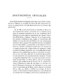Documentos oficiales. Boletín de la Real Academia de la Historia. Tomo 64. Abril (1914). Cuaderno IV | Biblioteca Virtual Miguel de Cervantes