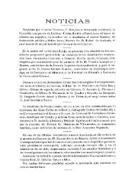 Noticias. Boletín de la Real Academia de la Historia, tomo 67 (diciembre 1915). Cuadernos VI / F. F.; J. P. de G.; J. R. M. | Biblioteca Virtual Miguel de Cervantes