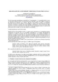 Organización de acepciones en terminología histórica naval / José Ramón Carriazo Ruiz | Biblioteca Virtual Miguel de Cervantes