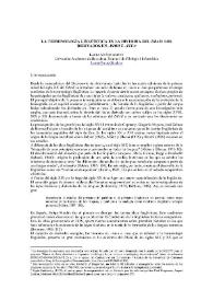 La terminología lingüística en la historia del DRAE : los derivados en -ismo e -ista / Laura Muñoz Armijo | Biblioteca Virtual Miguel de Cervantes