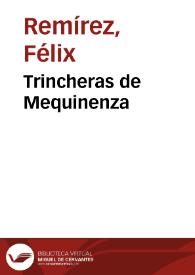 Trincheras de Mequinenza | Biblioteca Virtual Miguel de Cervantes