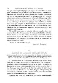 Cronicón de la marina militar de España / Antonio Blázquez | Biblioteca Virtual Miguel de Cervantes