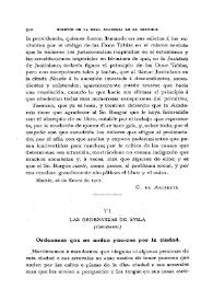 Las ordenanzas de Ávila (Conclusión) / El Marqués de Foronda | Biblioteca Virtual Miguel de Cervantes