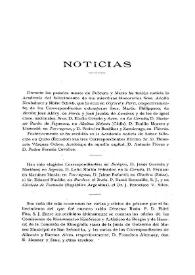 Noticias. Boletín de la Real Academia de la Historia, tomo 72 (abril 1918). Cuaderno IV | Biblioteca Virtual Miguel de Cervantes