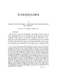 Origen e Instituto de la Orden Militar de Santa María de España / Juan Pérez Villamil | Biblioteca Virtual Miguel de Cervantes