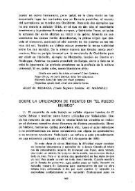 Sobre la utilización de fuentes en "El Ruedo Ibérico" / Leda Shiavo | Biblioteca Virtual Miguel de Cervantes