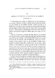 Tarifa, y la política de Sancho IV de Castilla [V] (Conclusión) / Mercedes Gaibrois de Ballesteros | Biblioteca Virtual Miguel de Cervantes