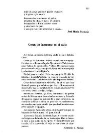 Cesen los lamentos en el valle / Antonio L. Bouza | Biblioteca Virtual Miguel de Cervantes