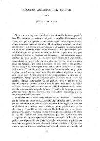 Algunos aspectos del cuento / Julio Cortázar | Biblioteca Virtual Miguel de Cervantes