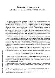 Séneca y América: análisis de un presentimiento literario / Fernando Aínsa | Biblioteca Virtual Miguel de Cervantes