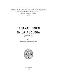 Excavaciones en la Alcudia (Elche) | Biblioteca Virtual Miguel de Cervantes