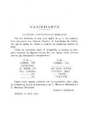 Sansueña: Inscripciones romanas / Antonio Blázquez | Biblioteca Virtual Miguel de Cervantes