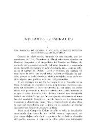 Vía romana de Guadix a Málaga. Informe inédito de don Eduardo Saavedra / A. Blázquez | Biblioteca Virtual Miguel de Cervantes