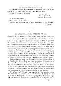 Convocatoria para premios de 1925 / Vicente Castañeda | Biblioteca Virtual Miguel de Cervantes