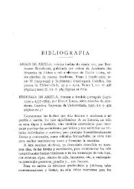 Boletín de la Real Academia de la Historia, tomo 86, cuaderno II (abril-junio 1925). Bibliografía / Julián Ribera | Biblioteca Virtual Miguel de Cervantes