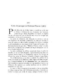 Carta de navegar de Matheus Prunes (1563) / Ángel de Altolaguirre | Biblioteca Virtual Miguel de Cervantes