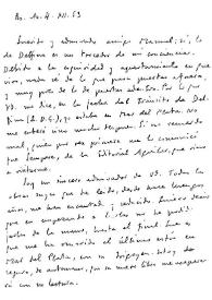 Ayala, Francisco. 4 de diciembre de 1953 | Biblioteca Virtual Miguel de Cervantes