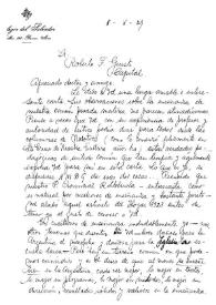 Castellani, Leonardo. 8 de octubre de 1927 | Biblioteca Virtual Miguel de Cervantes