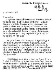 Castro, Américo, 12 de febrero de 1957 | Biblioteca Virtual Miguel de Cervantes