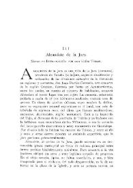 Alcaudete de la Jara / Elías Tormo, el Conde de Cedillo, Clemente Villasante | Biblioteca Virtual Miguel de Cervantes