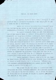 Carta de Luis Buñuel a Francisco Rabal. México, 29 de julio de 1967 | Biblioteca Virtual Miguel de Cervantes