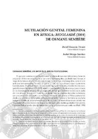 Mutilación genital femenina en África : Moolaadé (2004), de Osmane Sembèbe / David Almazán Tomás y Isabel Ortega Sánchez | Biblioteca Virtual Miguel de Cervantes