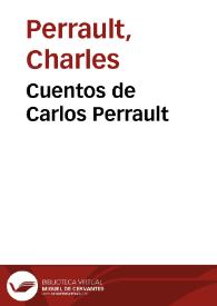 Cuentos de Carlos Perrault | Biblioteca Virtual Miguel de Cervantes