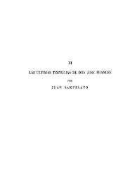 Las últimas tertulias de Don José Francés / por Juan Sampelayo | Biblioteca Virtual Miguel de Cervantes