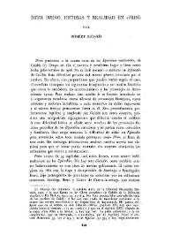 Mito, sueño y realidad en "Prim" / por Robert Ricard | Biblioteca Virtual Miguel de Cervantes
